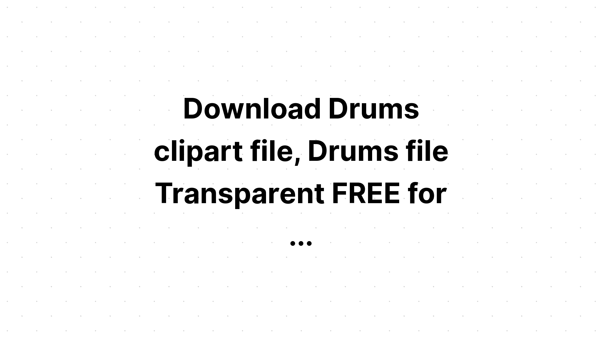 Download Drum Svg SVG File
